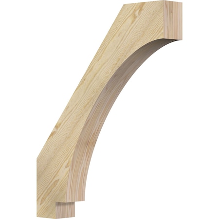 Ekena Millwork 4"W x 24"D x 30"H Imperial Rough Sawn Knee Brace, Douglas Fir BRC04X24X30IMP00RDF